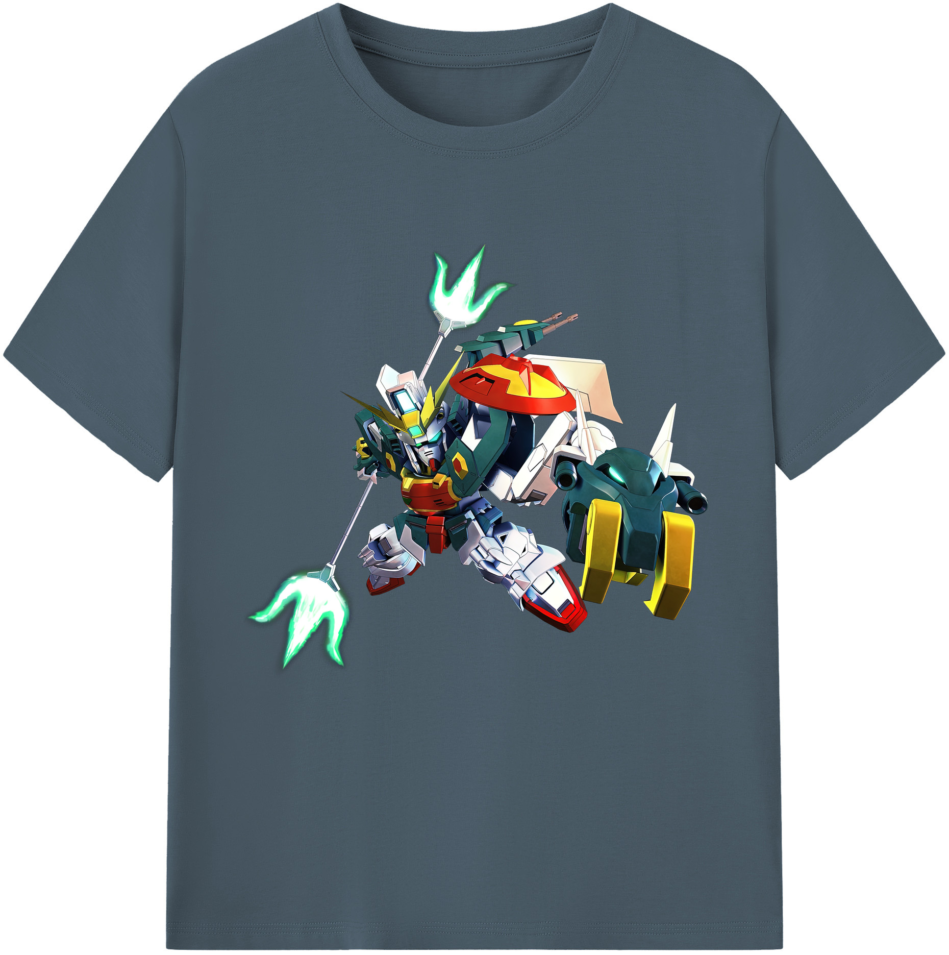 （画像用） 機動戦士ガンダム Mobile Suit Gundam 綿100％半袖Tシャツ（フロントプリント）